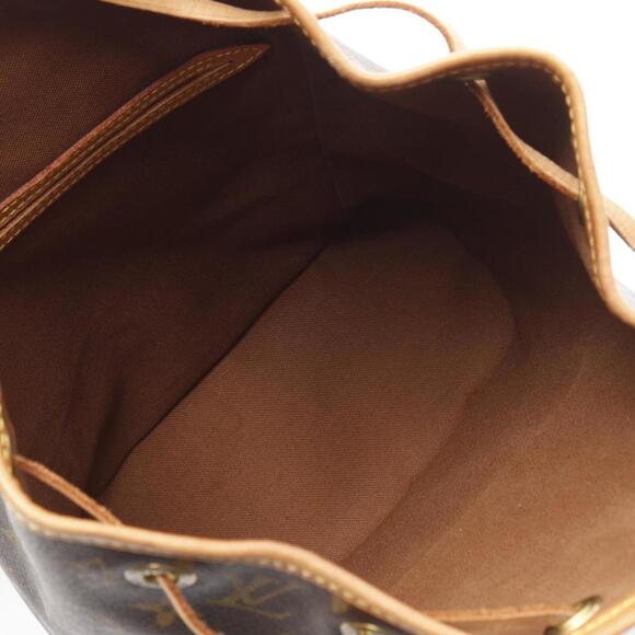 LOUIS VUITTON Brown Monogram Leather Backpack - Picture 3 of 10